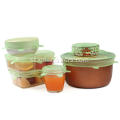 Lijo Grade Silicone Otlolla Lids Koahela bakeng Likotlolo/Likopi